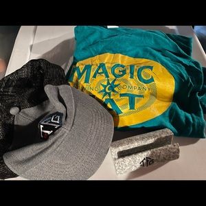 Magic Hat shirt, hat, card holder